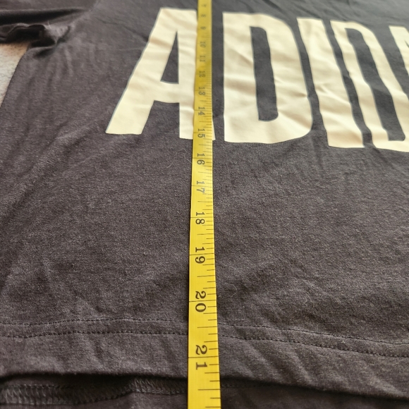 ADIDAS Womens Crop Tshirt, Black, Size Small - Picture 4 of 5